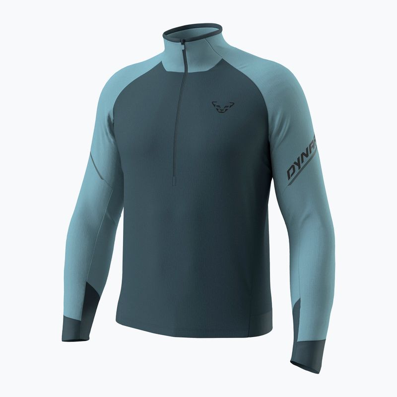 Pánska bežecká mikina Dynafit Alpine LS 1/2 Zip Tee smoke blue/0720/3162 4