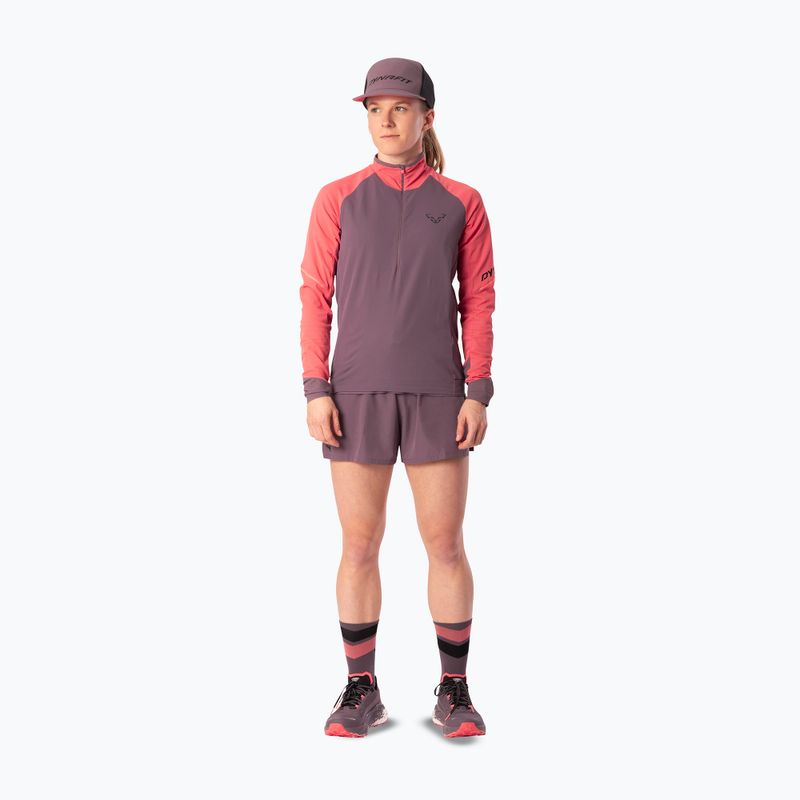 Dámska bežecká mikina Dynafit Alpine LS 1/2 Zip Tee cabana/6A90 2