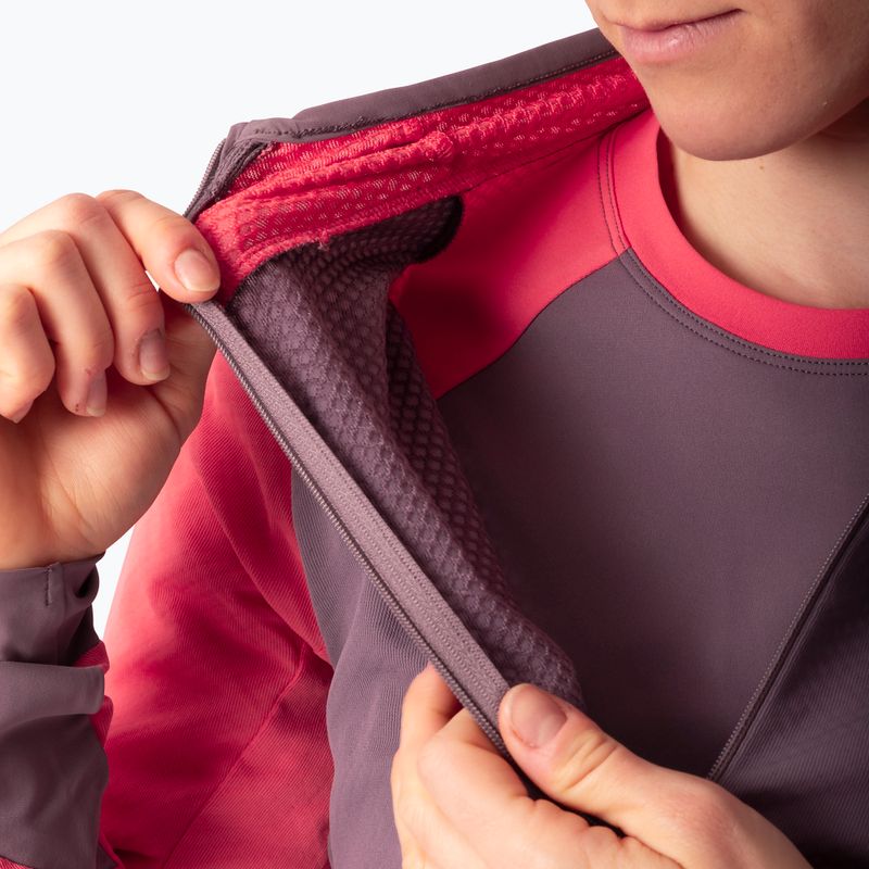 Dámska bežecká mikina Dynafit Alpine LS 1/2 Zip Tee cabana/6A90 5
