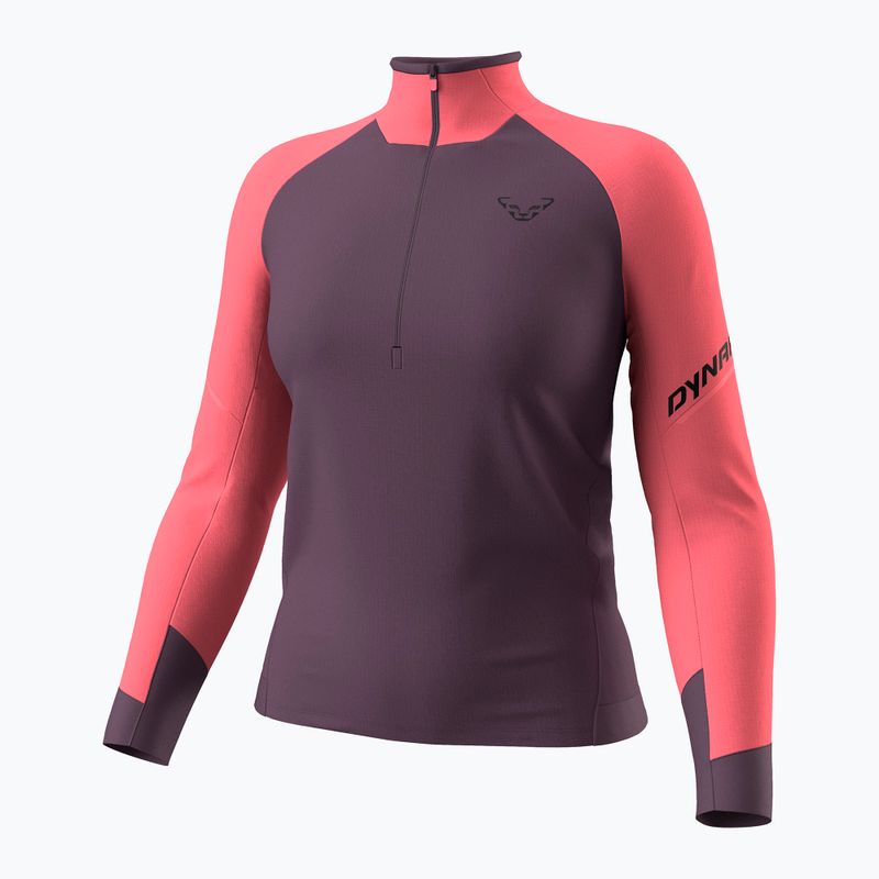 Dámska bežecká mikina Dynafit Alpine LS 1/2 Zip Tee cabana/6A90 7