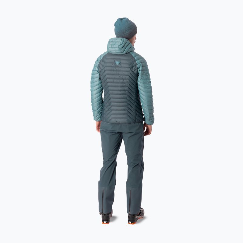 Pánska skialpová bunda DYNAFIT Radical RDS Down Hooded Jacket smoke blue/0720 2