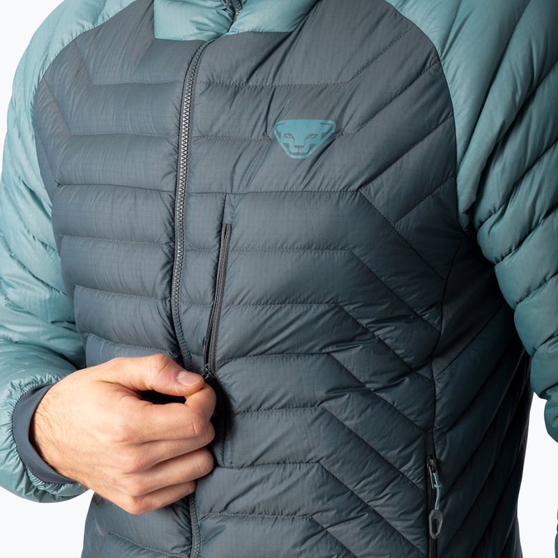 Pánska skialpová bunda DYNAFIT Radical RDS Down Hooded Jacket smoke blue/0720 4