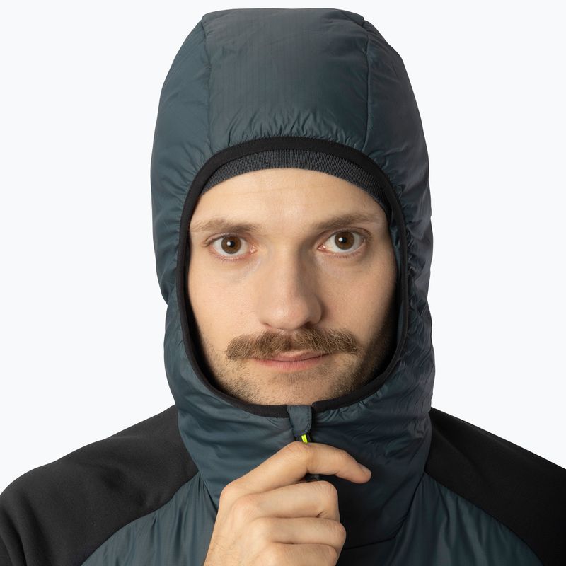 Pánska hybridná bunda DYNAFIT Radical Insulation Hooded cinder/0910 3