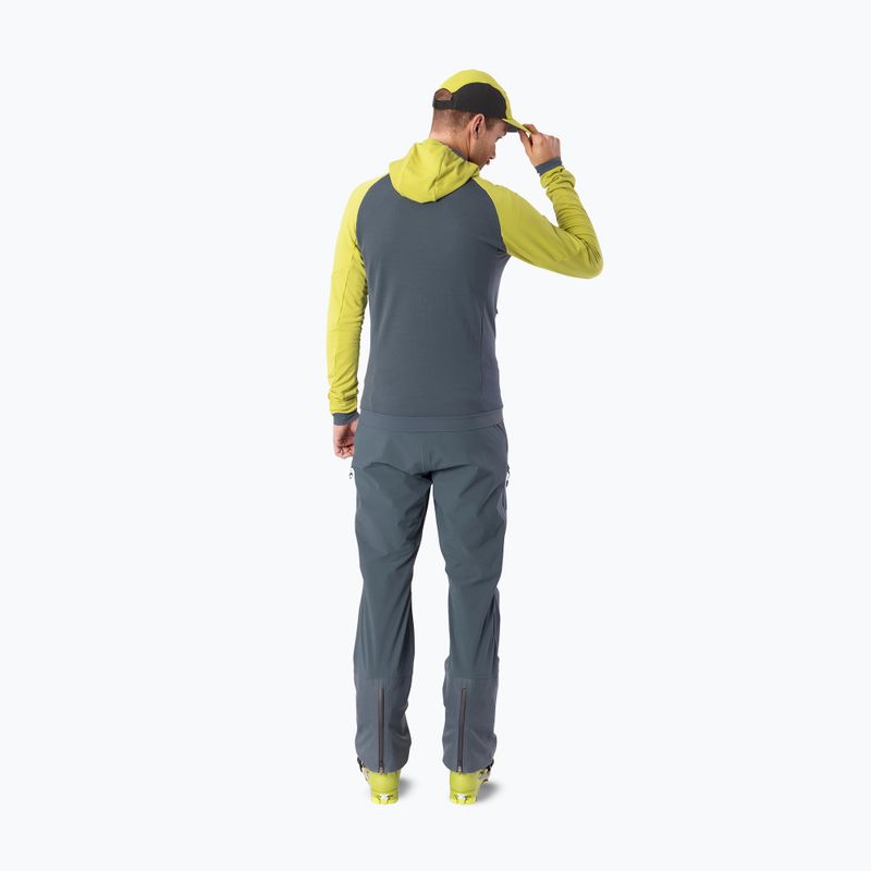 Pánska skitouringová mikina DYNAFIT Radical Polartec Hooded golden lime/0720 2
