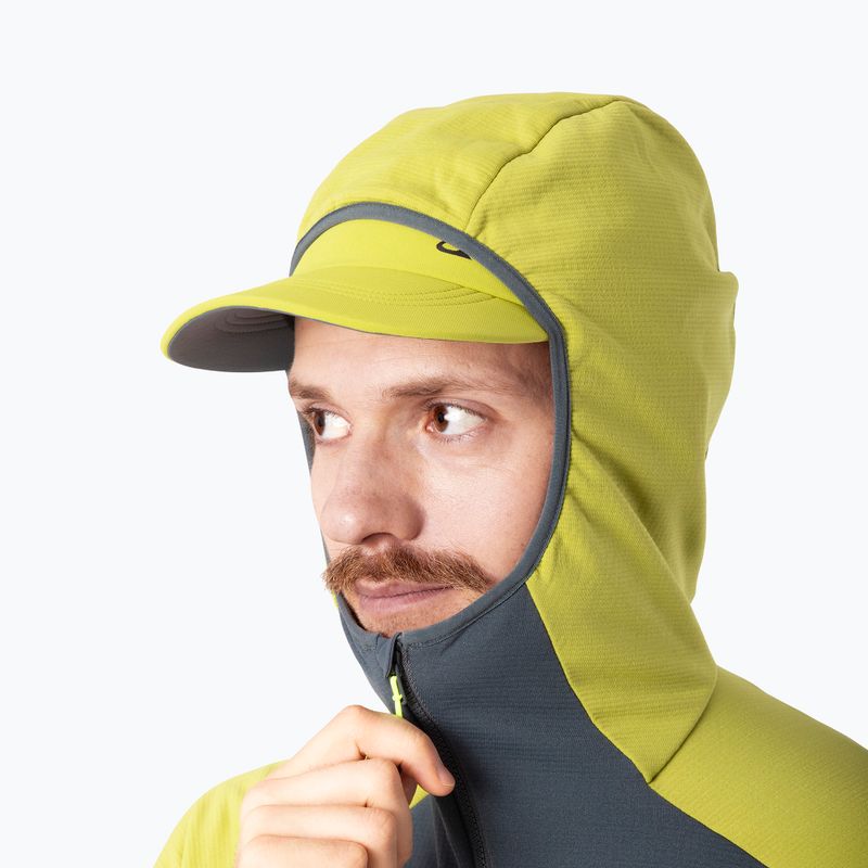 Pánska skitouringová mikina DYNAFIT Radical Polartec Hooded golden lime/0720 3