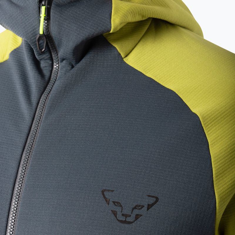 Pánska skitouringová mikina DYNAFIT Radical Polartec Hooded golden lime/0720 4