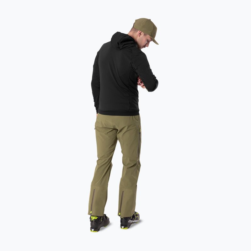 Pánska skitouringová mikina DYNAFIT Radical Polartec s kapucňou black out 2
