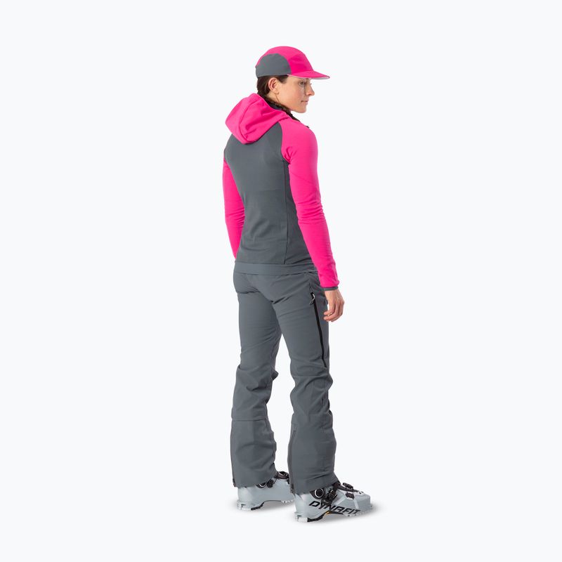 Dámska skitouringová mikina DYNAFIT Radical Polartec Hooded flamingo/0720 3