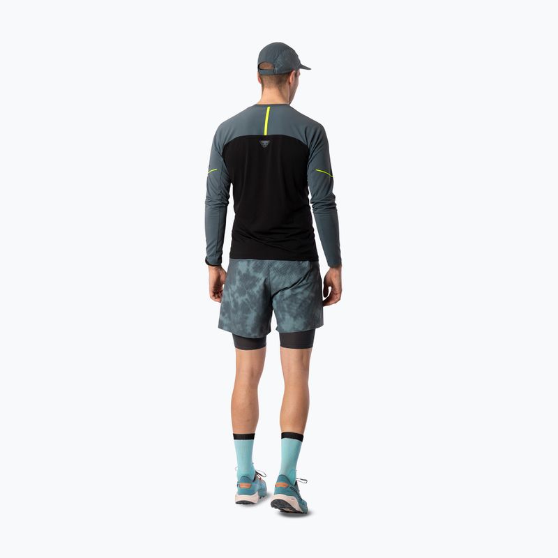 Pánske bežecké šortky DYNAFIT Trail Reflective 2in1 cinder 2