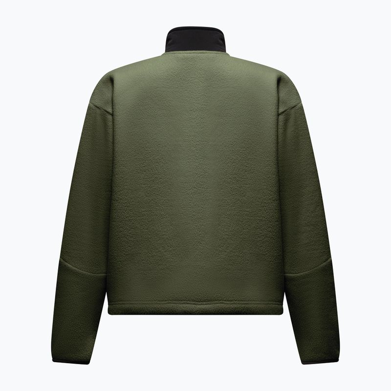 Dámska fleecová mikina Salewa Fanes Full Zip Faded Green 2