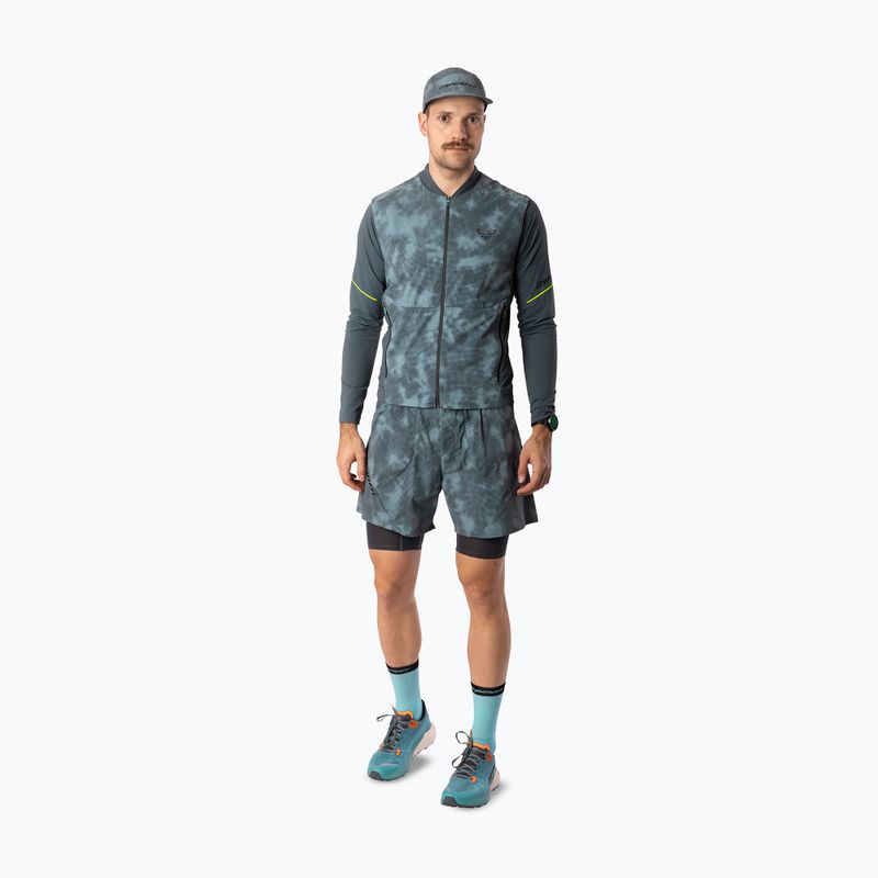 Pánska bežecká vesta DYNAFIT Trail Reflective Insulation Vest cinder 2