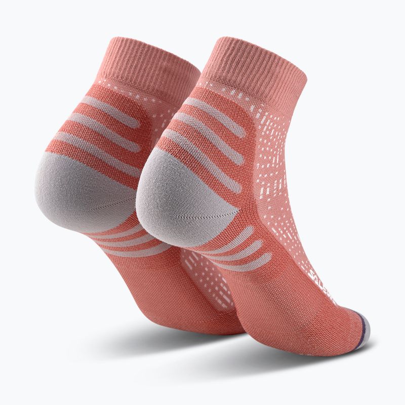 Dámske ponožky Salewa Pedroc Quarter desert pink 2