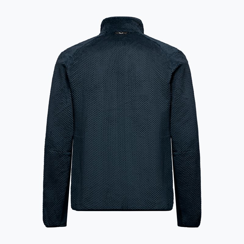 Pánska trekingová mikina Salewa Puez Warm Full Zip blueberry 2