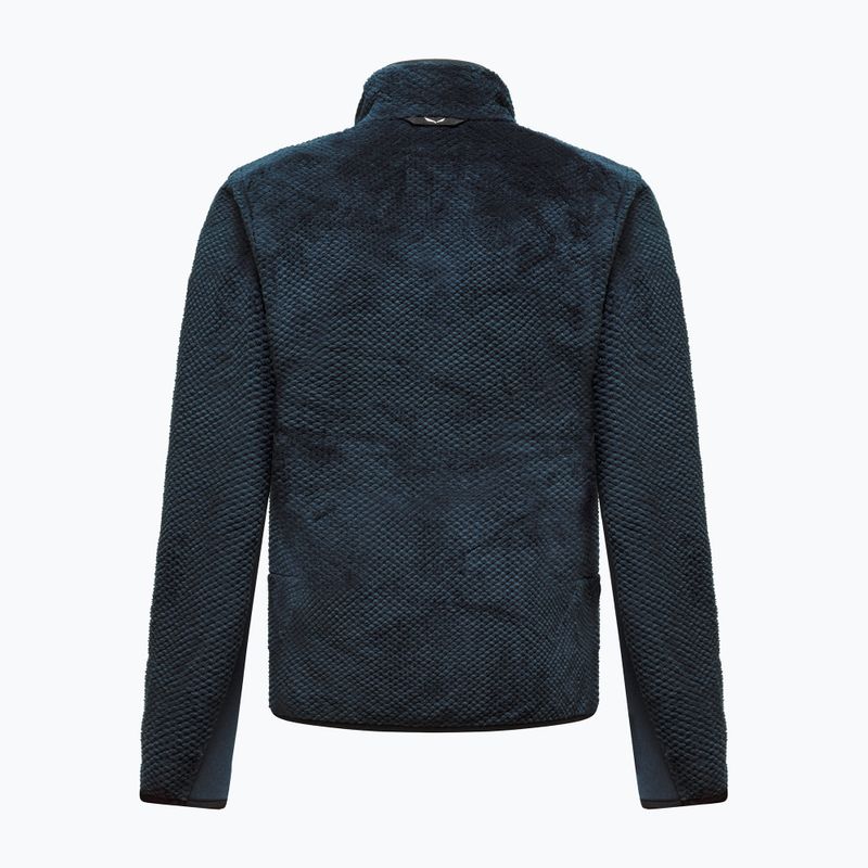 Dámska trekingová mikina Salewa Puez Warm Full Zip blueberry 2