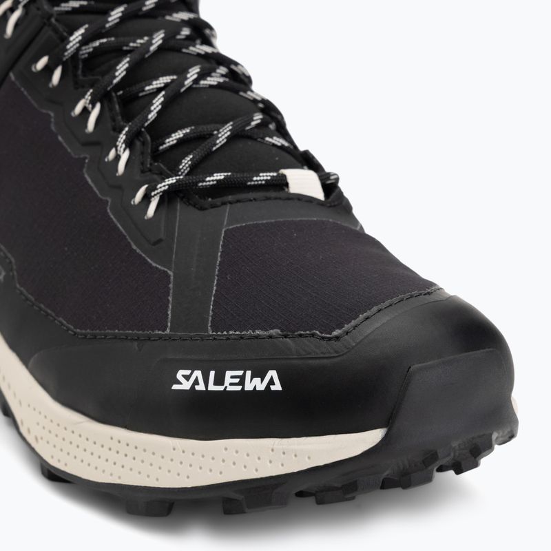 Dámske trekingové topánky Salewa Pedroc Light Mid PTX black/oatmeal 7
