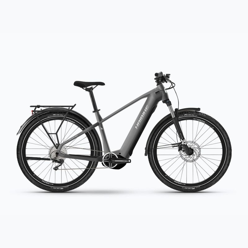 Elektrobicykel Haibike Trekking 4 High 720Wh tmavo strieborný/perleťovo matný