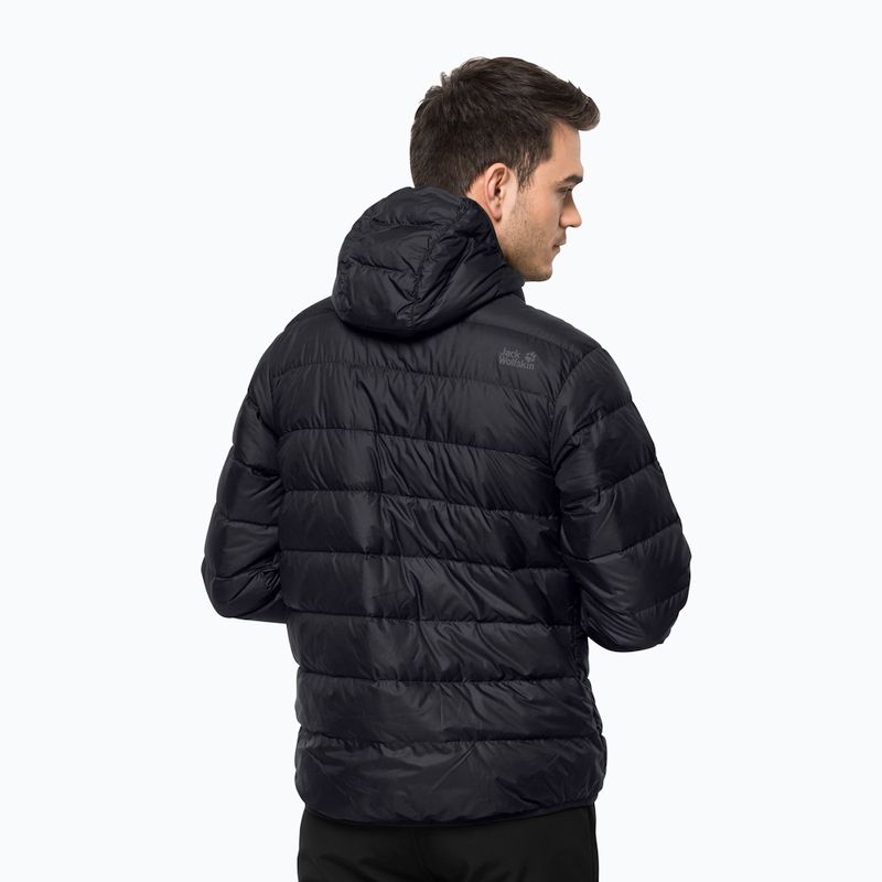 Jack Wolfskin pánska páperová bunda Helium black 1200573_6000 2