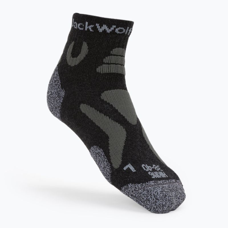 Jack Wolfskin Hiking Pro Low Cut šedé trekingové ponožky 1904092_6320