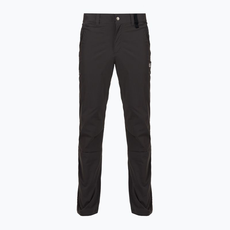 Jack Wolfskin pánske softshellové nohavice Activate Light tmavosivé 1503772_6350 4