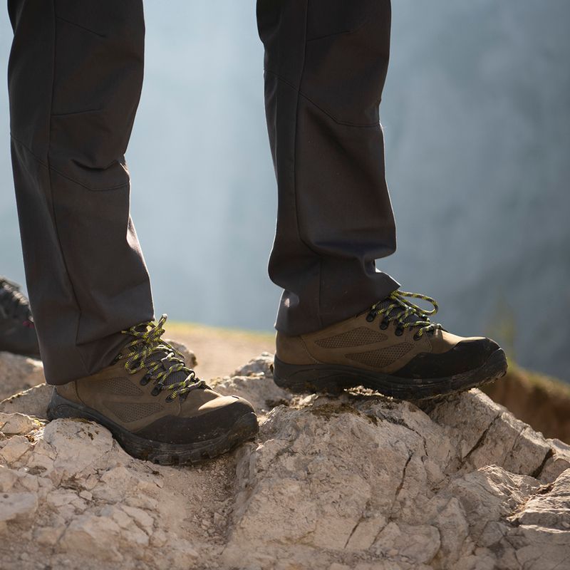 Jack Wolfskin pánske softshellové nohavice Activate Light tmavosivé 1503772_6350 11