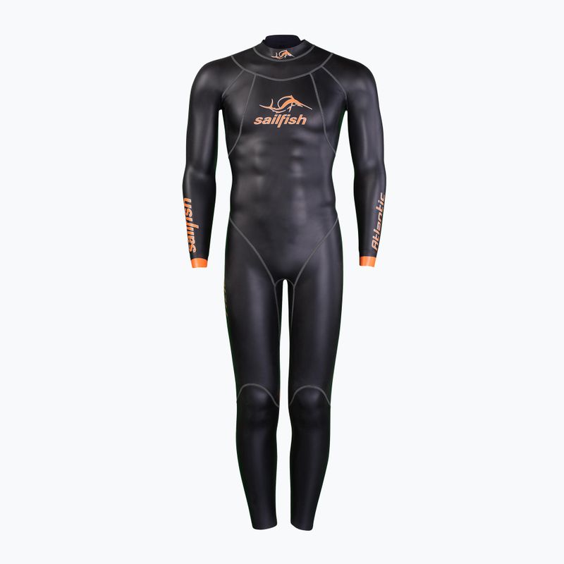 Pánska triatlonová kombinéza sailfish Atlantic 2 black