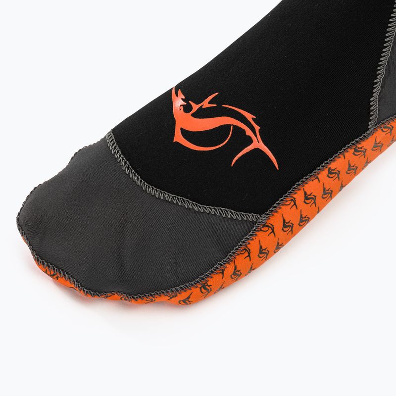 Neoprénové ponožky Sailfish čierno-oranžové 3