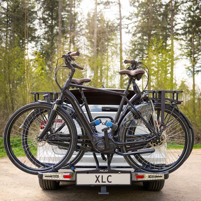 Nosič XLC Azura Xtra LED 2Bikes strieborný/čierny 19