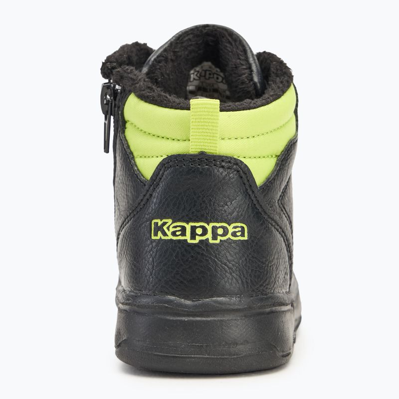 Detské topánky Kappa Grafton black/lime 6