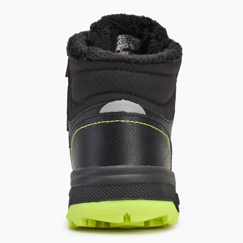 Detské topánky Kappa Grane black/lime 6