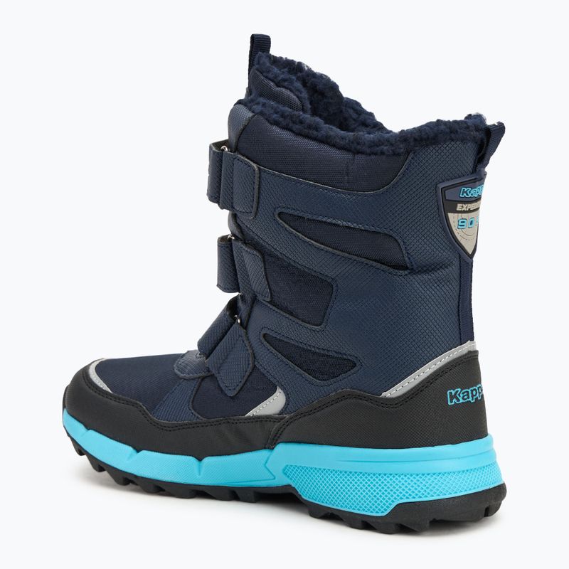 Detské snehule Kappa Vipos Tex T navy/turquoise 3