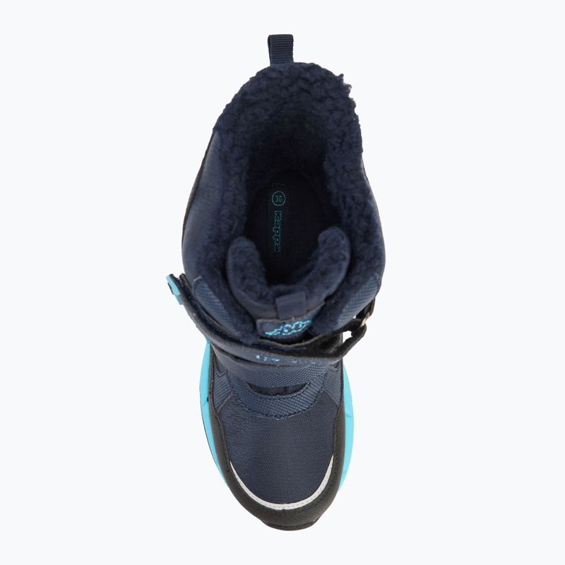 Detské snehule Kappa Vipos Tex T navy/turquoise 5