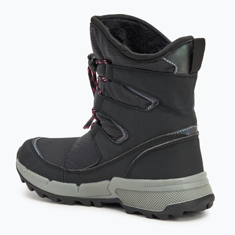 Detské snehule Kappa Youma Tex black/pink 3