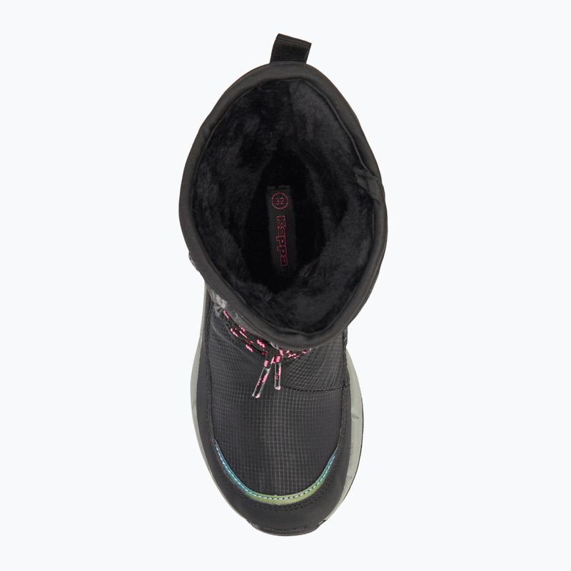 Detské snehule Kappa Youma Tex black/pink 5