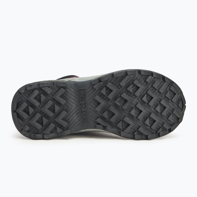 Detské snehule Kappa Youma Tex 260900T black/pink 4