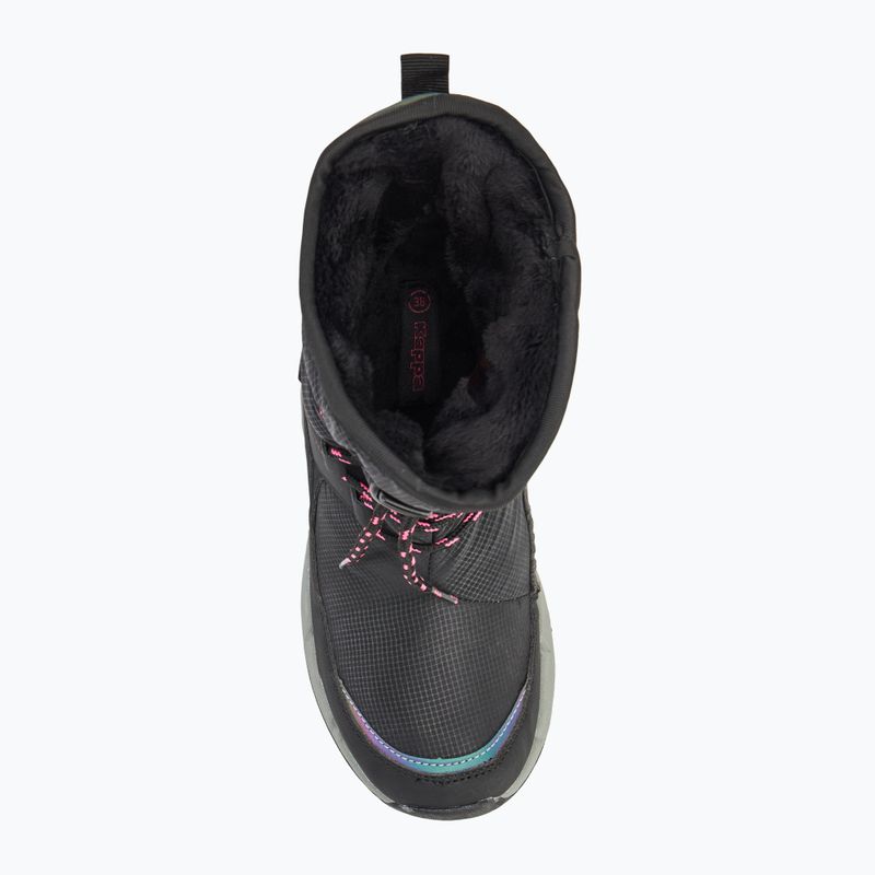 Detské snehule Kappa Youma Tex 260900T black/pink 5