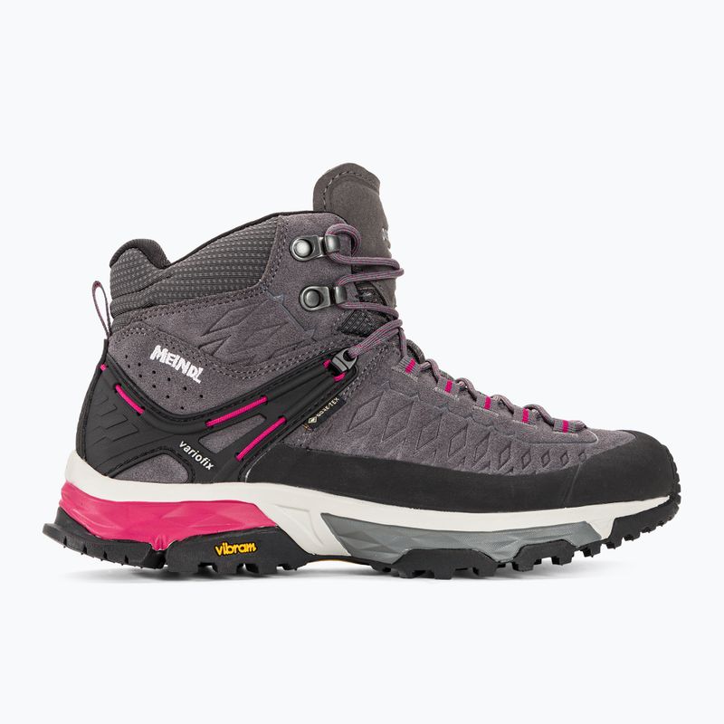 Dámske trekové topánky Meindl Top Trail Lady Mid GTX grey/magenta 2
