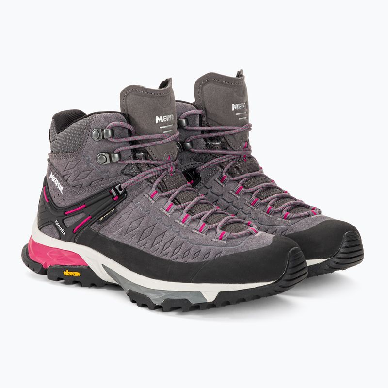 Dámske trekové topánky Meindl Top Trail Lady Mid GTX grey/magenta 4