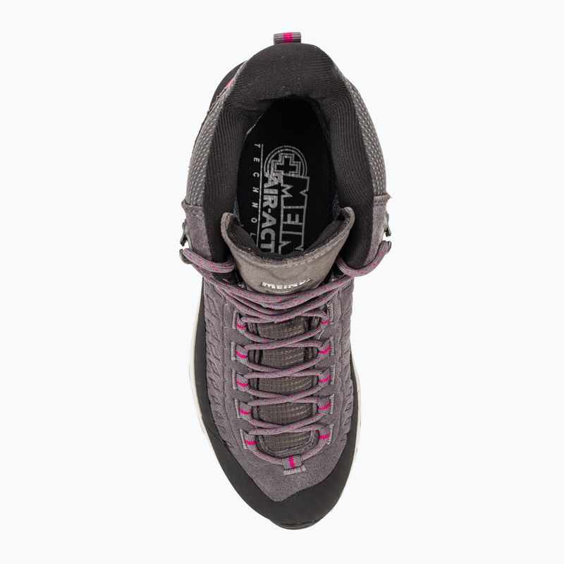 Dámske trekové topánky Meindl Top Trail Lady Mid GTX grey/magenta 6