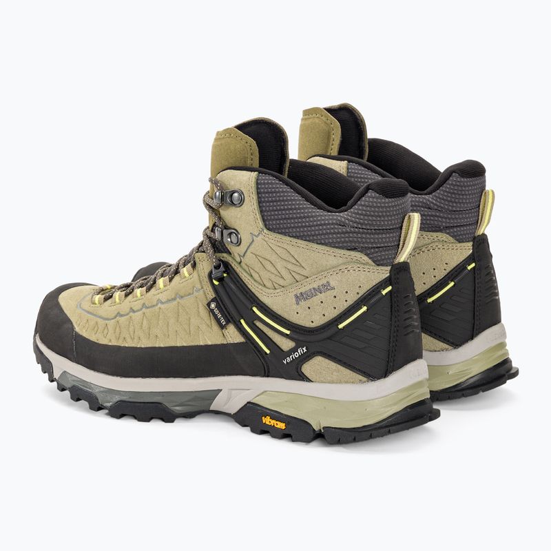 Pánske trekové topánky Meindl Top Trail Mid GTX nature/yellow 3