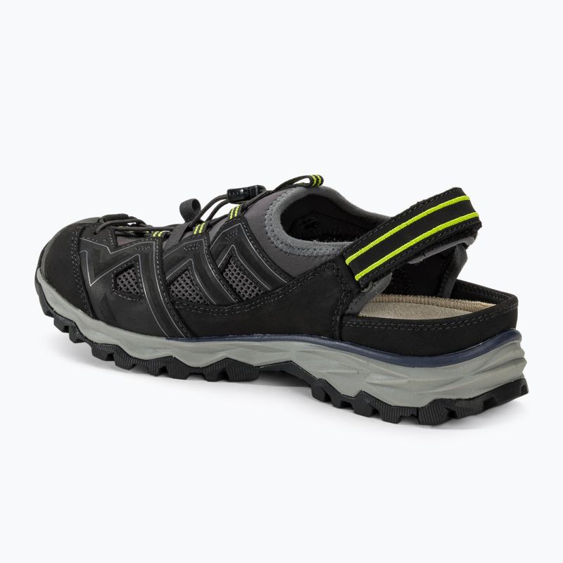 Pánske sandále Meindl Bari - Comfort fit anthracite/lemon 3