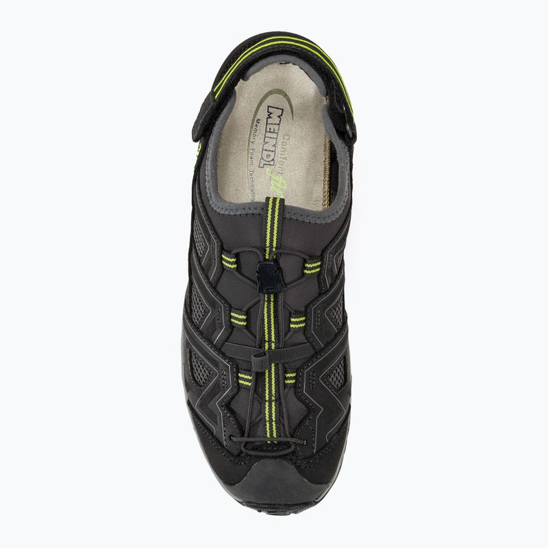 Pánske sandále Meindl Bari - Comfort fit anthracite/lemon 5