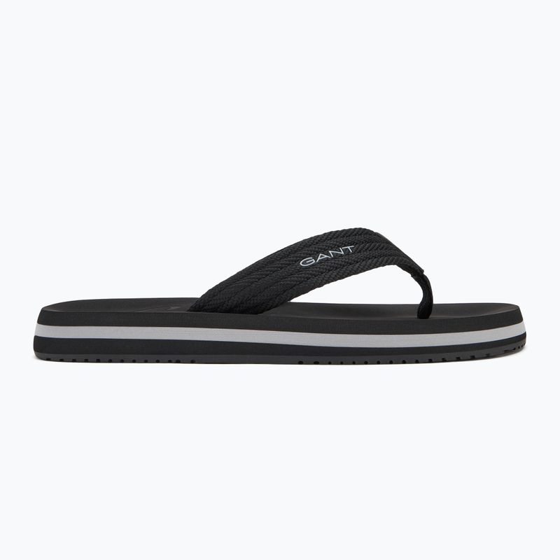 Pánske žabky GANT Brodale black 2