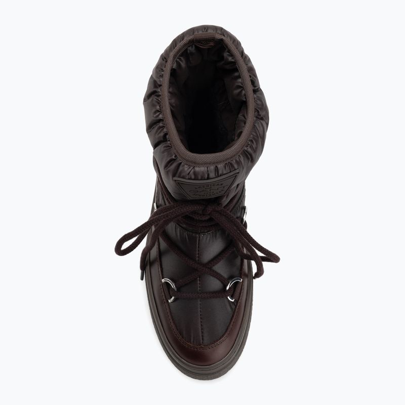 Dámske snehule GANT Snowhill dark brown 5