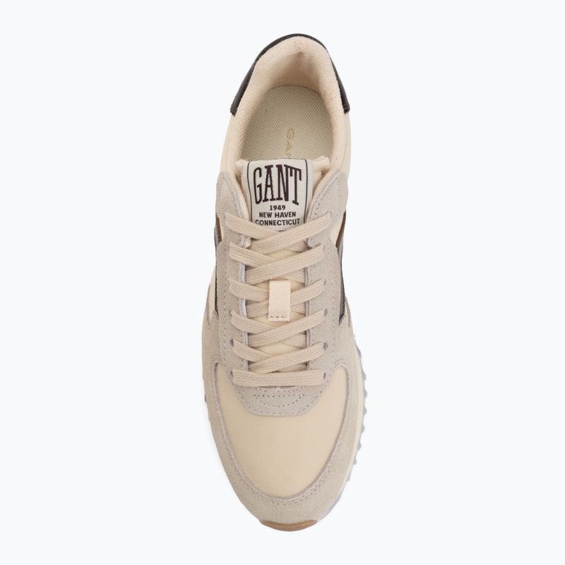 Dámske topánky GANT Beja beige/dark brown 5