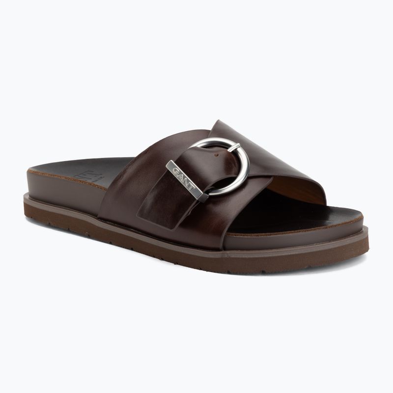 Dámske šľapky GANT Mardale dark brown