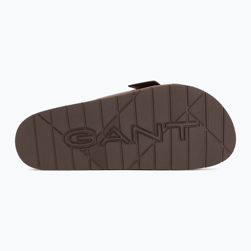Dámske šľapky GANT Mardale dark brown 4