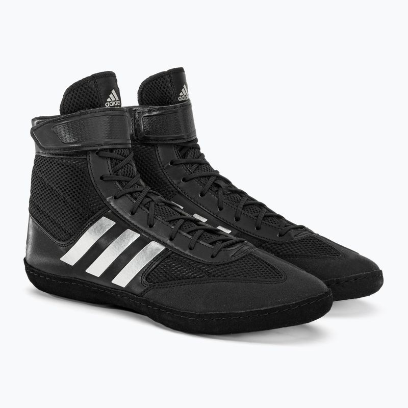adidas Combat Speed.5 pánska zápasnícka obuv čierna BA8007 4