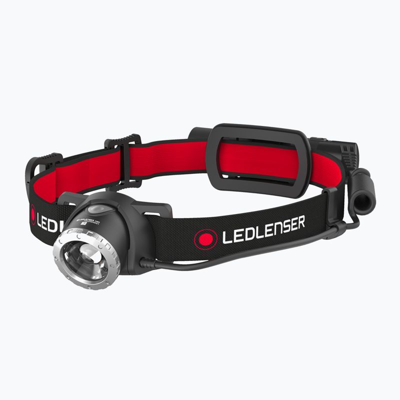Svetlomet Ledlenser H8R červený/čierny 500853