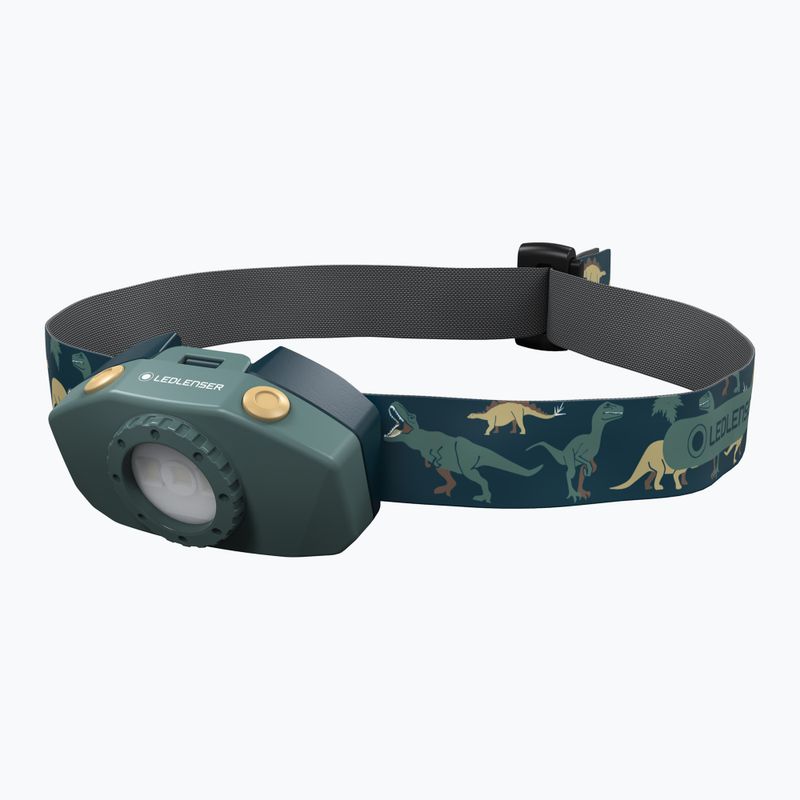 Detská čelová baterka Ledlenser KidLed 2 Box zelená 502537