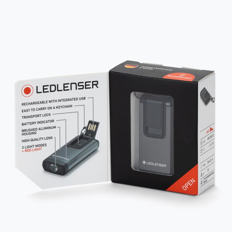 Svietidlo Ledlenser K6R Box sivé 502577